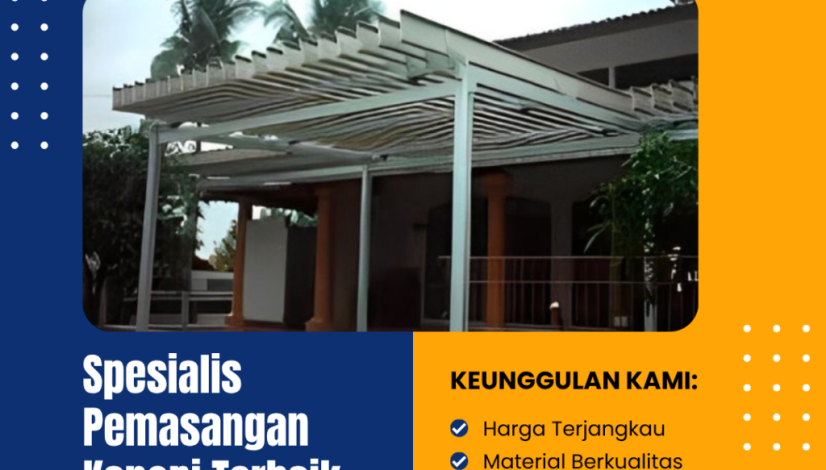 Spesialis Pemasangan Kanopi Terbaik