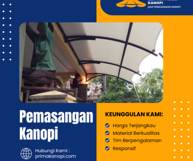 Pemasangan Kanopi
