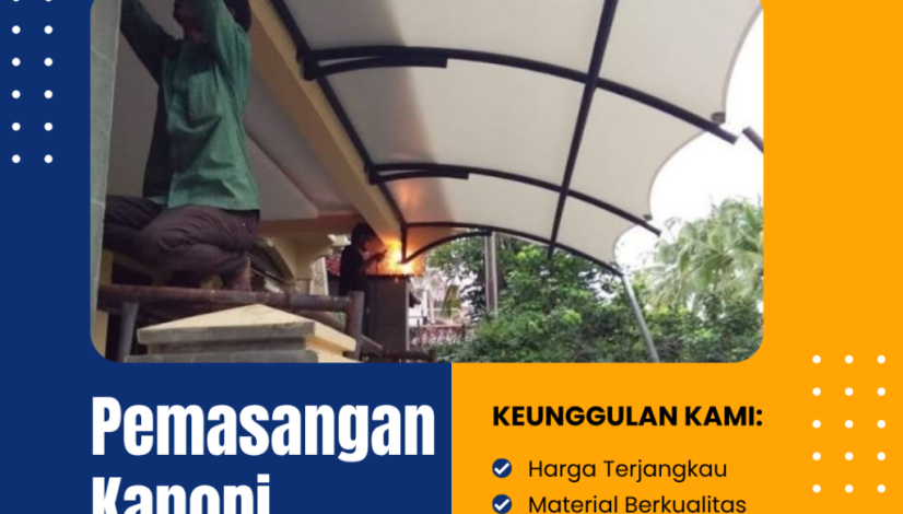 Pemasangan Kanopi